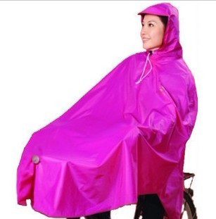 Freeshipping Bicycle raincoat series n116 apple bicycle poncho IVU