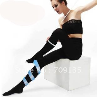 Freeshipping by EMS,  680D anti-varicose veins thick slimming pants, shaper pressure pants