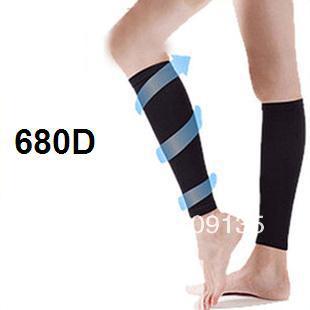 Freeshipping by EMS, 680D Slim Type Anti-Varicose Beauty Leg Socks Stovepipe Socks Slimming Calf Socks,250pcs/lot