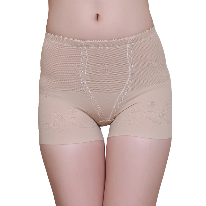Freeshipping Drawing postpartum abdomen pants bamboo charcoal fiber anti infrared rays breathable boxer panties 911k IVU
