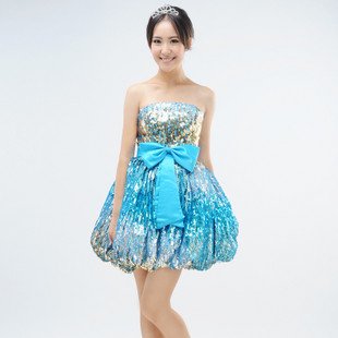 Freeshipping fashion short design Chiffon Evening Dress & Party Dress & Prom Dress