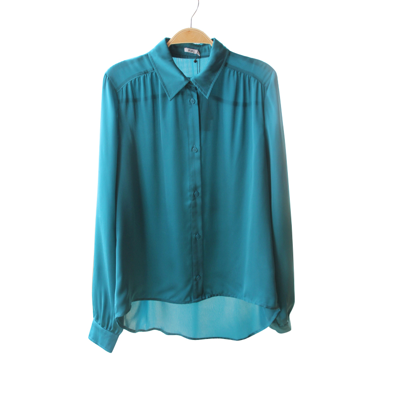freeshipping Faux silk fashion normic vintage high quality shirt