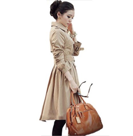 Freeshipping,Female Trench Coat,Noble Windbreaker,Double-breasted trench coat,dropshipping, WWF013