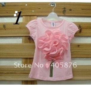 Freeshipping HOT promotion  Children's clothes check shirt short sleeve wholesale fashion skirts ,5pcs/lot