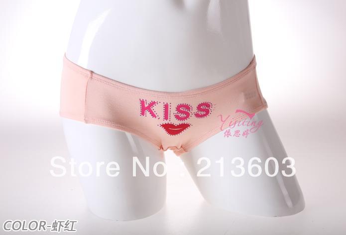 FREESHIPPING  low-waist briefs letter bamboo fibre soft underwear , seamless sexy briefs, 4104