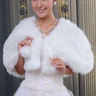 Freeshipping New Arrival Bridal Fur Shawls,bridal Fashion Shawls