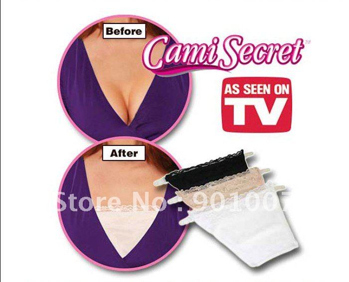 Freeshipping New camisecret bust cover for women hot selling 3pcs/lots RX9010 Wholesale and Retail