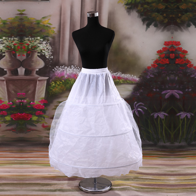 Freeshipping  petticoat  wedding panniers skirt slip wedding dress formal dress accessories 01