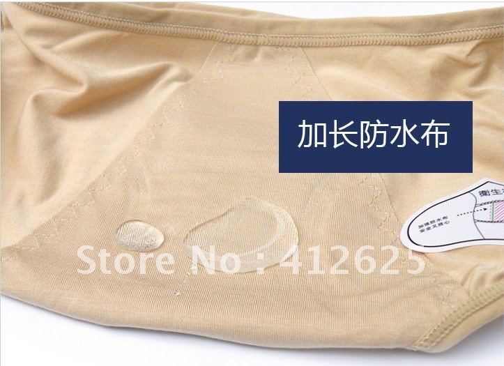 Freeshipping!!!Special woman physiology period underwear menses physiological pants