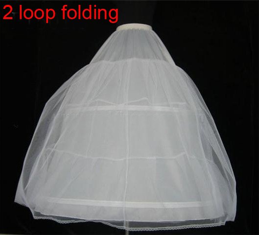 Freeshipping:Wedding dress petticoat, 2 loop folding wedding panniers, Wholesale