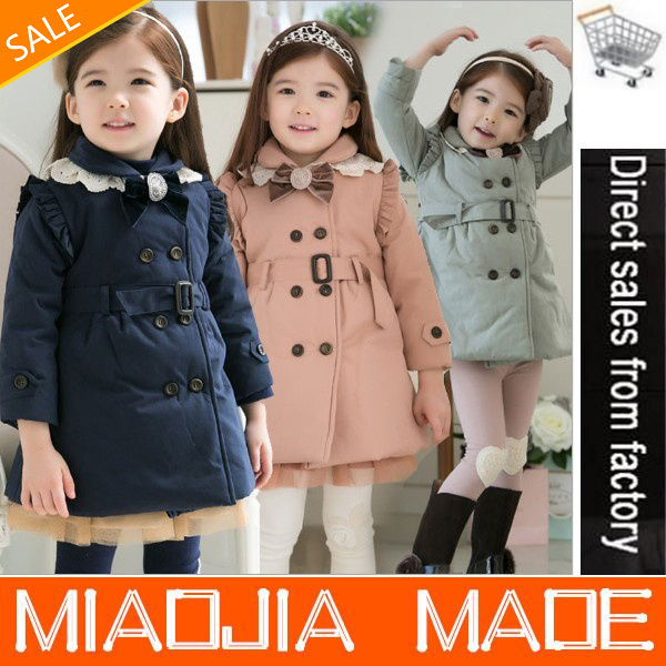 Freeshipping!!Winter of children's clothing wholesale upset girl cotton-padded jacket child cotton-padded clothes zf10514