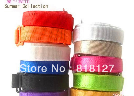 freeshpping 2013 colorful sharp shiny bra girdle straps belt solid color comfortable bra shoulder flat one pair orange pink red