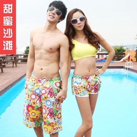 Freesjipping Fashion lovers beach pants shorts quick-drying pants