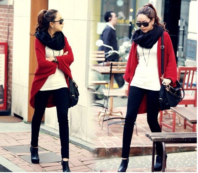 Fren shipping!,New Fashion women's thin cardigan long cape loose plus size big outerwear ladies' cardigan sweater