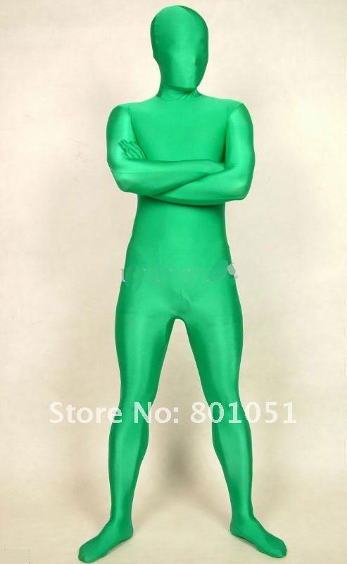 Full Body Spandex Costume Shiny Lycra zentai catsuit sexy F053