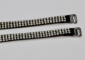 Full crystal rhinestone bra shoulder strap diamond decoration bra hasp shoulder strap luxury rhinestone shoulder strap