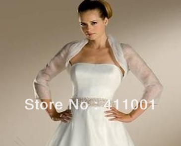 Full Sleeves Organza Bolero for Women Bridal Wraps /coat Wedding Jackets / Wrap Ladies Shrugs Custom Made
