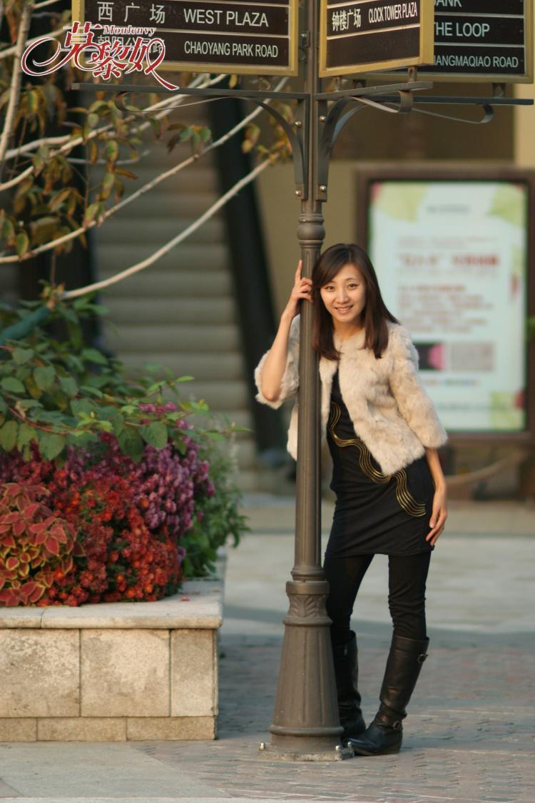 Fur coat 2012 medium-long rabbit fur coat vest short design female fur overcoat