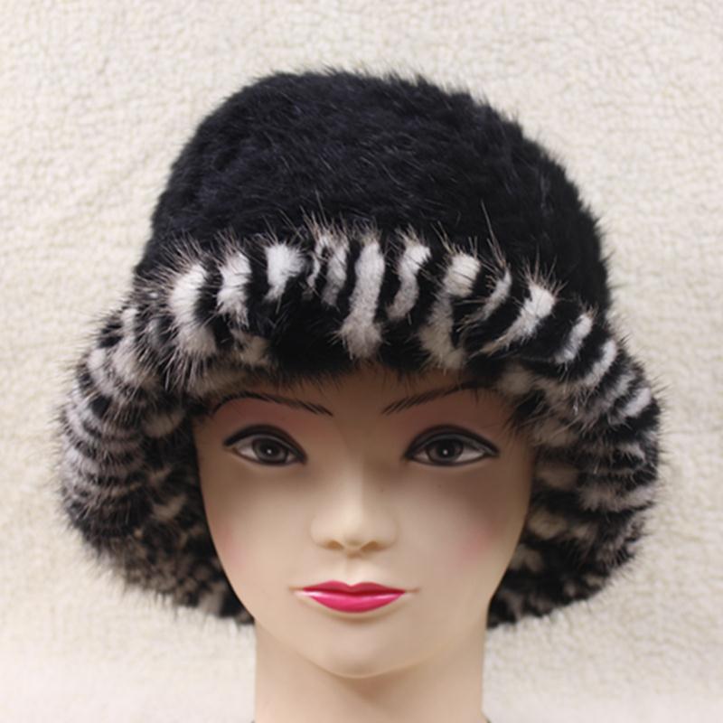 Fur winter thermal 2012 millinery mink millinery knitted fedoras fur hat