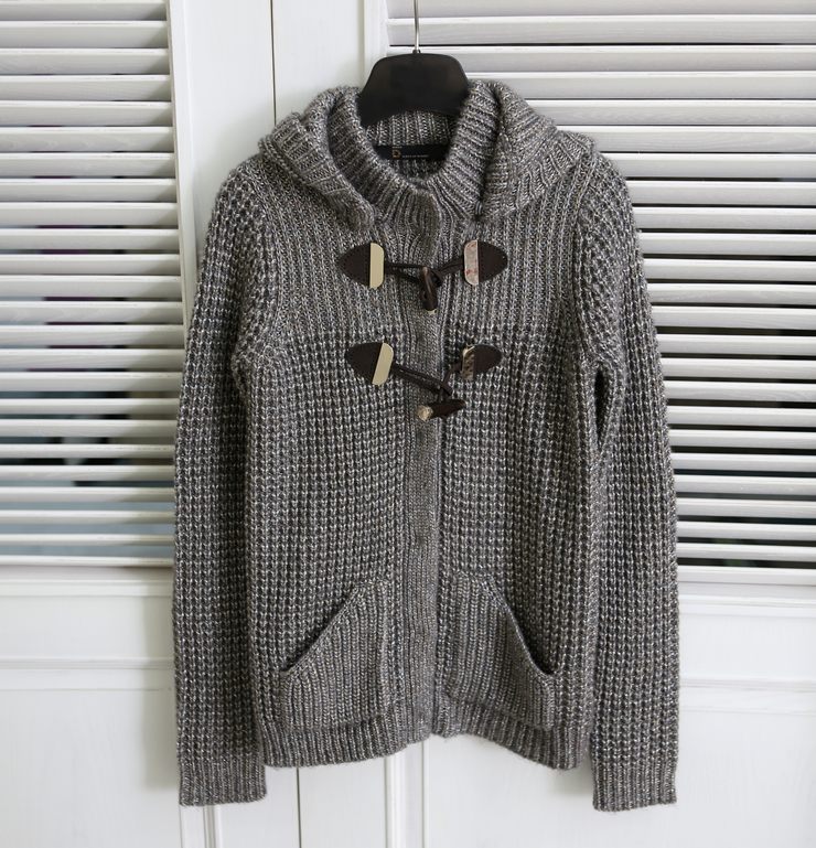 G12sew11006 fashionable casual elegant intellectuality detachable cap sweater outerwear