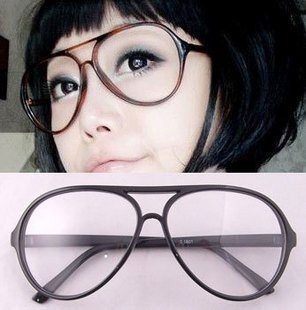 G1319 big frame glasses /frame /multicolor /optional spectacles for Alternative Korean style white and  leopard Freeshipping