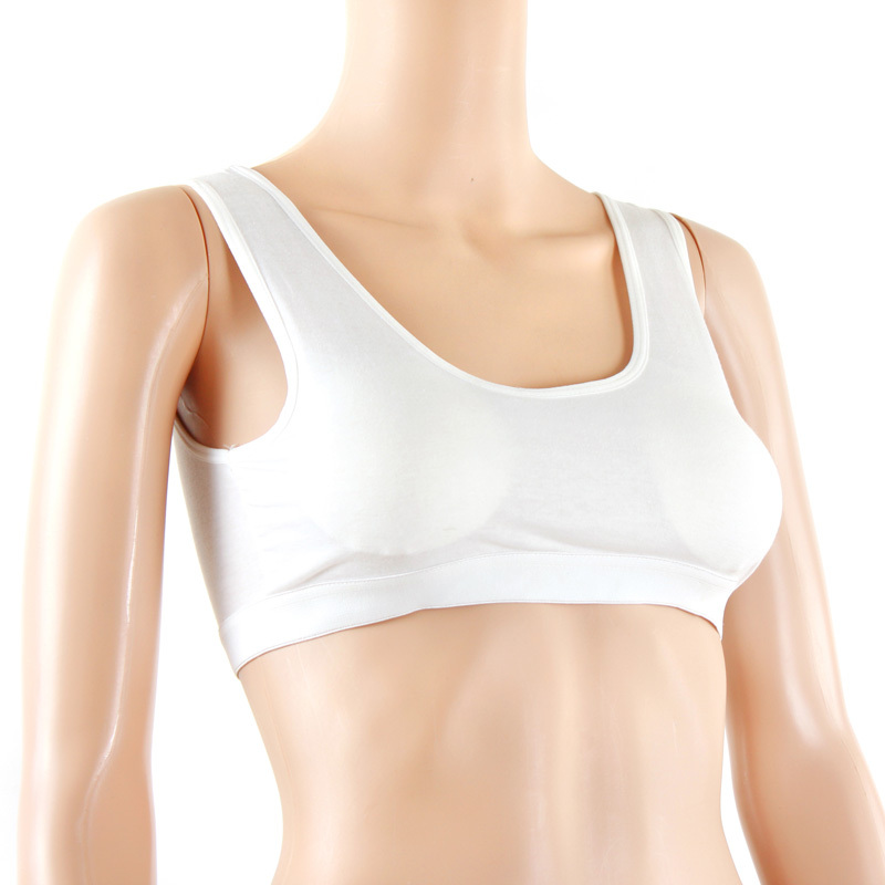 G434 tube top tube top female basic top spaghetti strap vest belt pad summer sports tube top