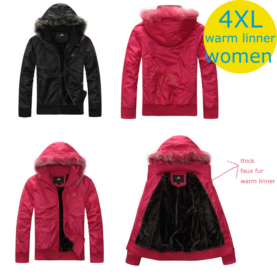 [Gabriel4u] EMS $10 up women large 4XL warm linner winter down sport jackets