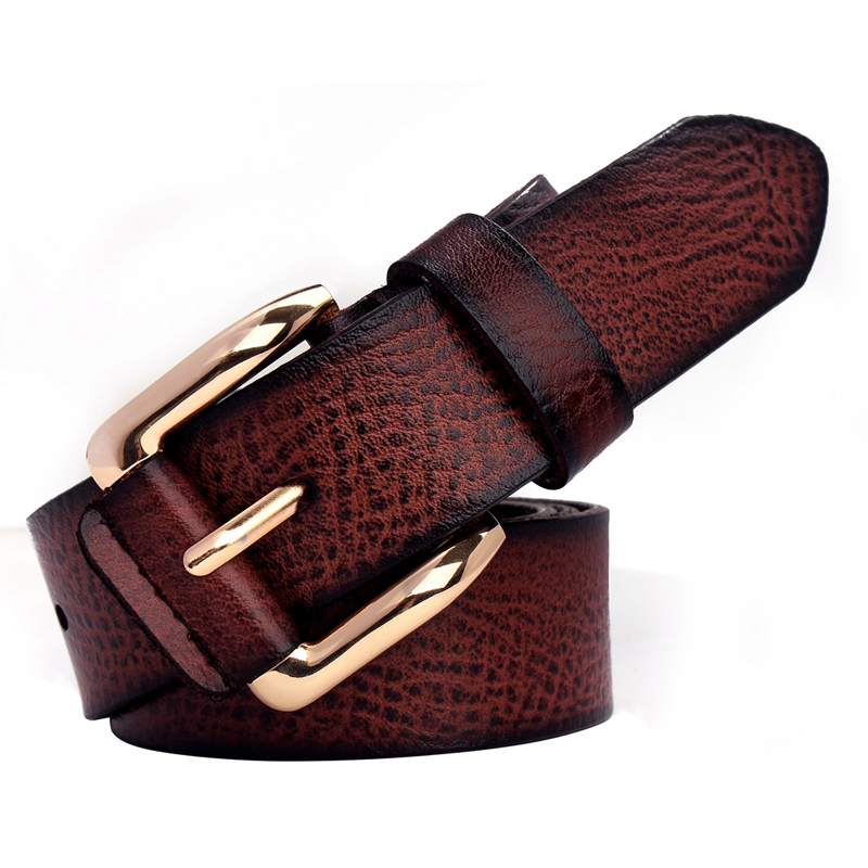 Genuine leather belt women's strap Women genuine leather all-match fashion casual pants