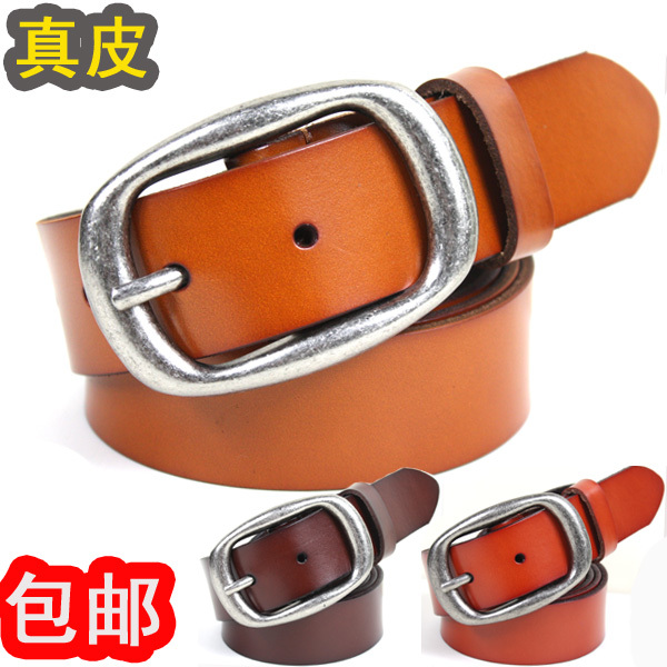 Genuine leather belt women's strap women's genuine leather all-match a14 fashionable casual jeans
