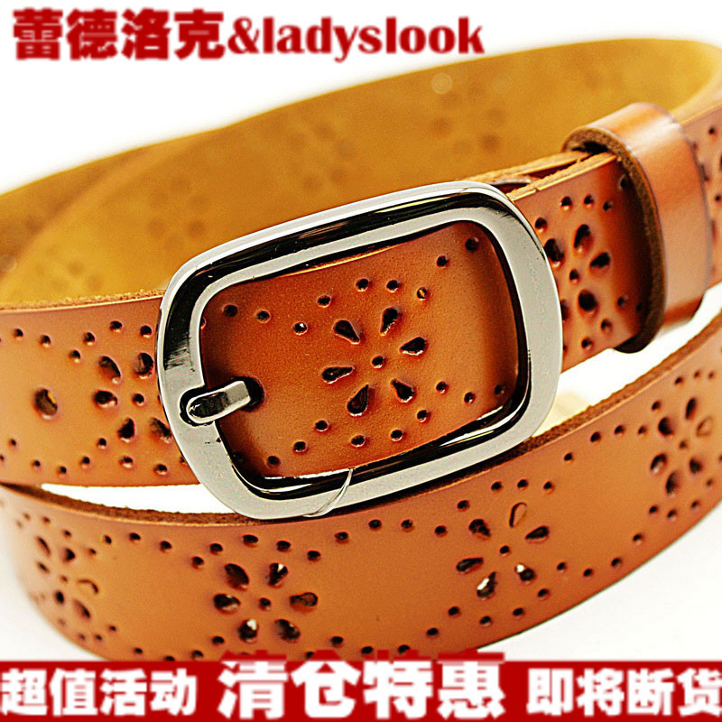 Genuine Leather Belts Fashion  Women Belt  Thin Leather Belt Strap Cowhide  Vintage  Waistband Free Shipping