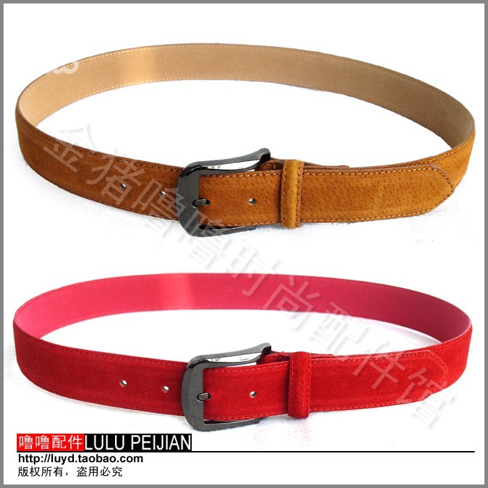 Genuine leather brief all-match belt women's strap commercial paragraph formal belt fashion decoration belt