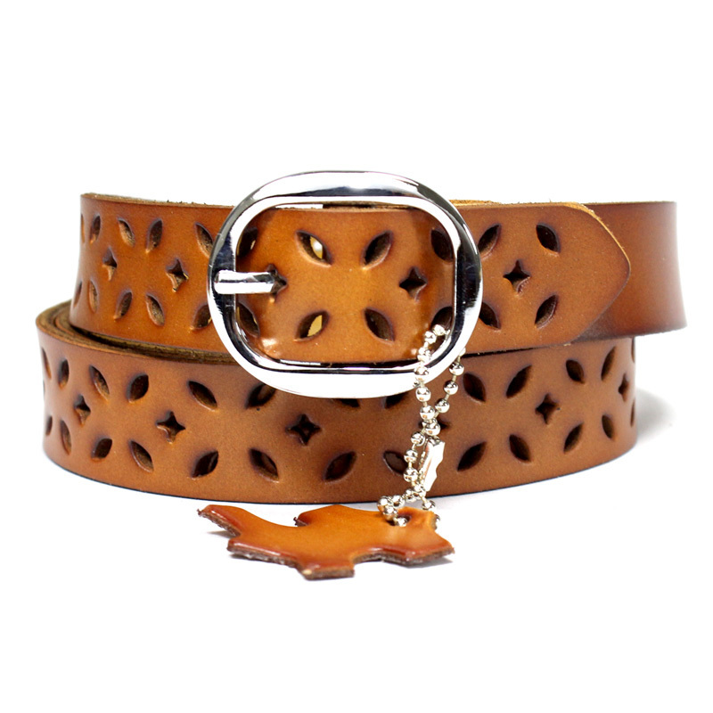 Genuine leather cowhide belt strap female belt fashion all-match n026