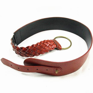 Genuine leather fashion cowhide women's strap belt