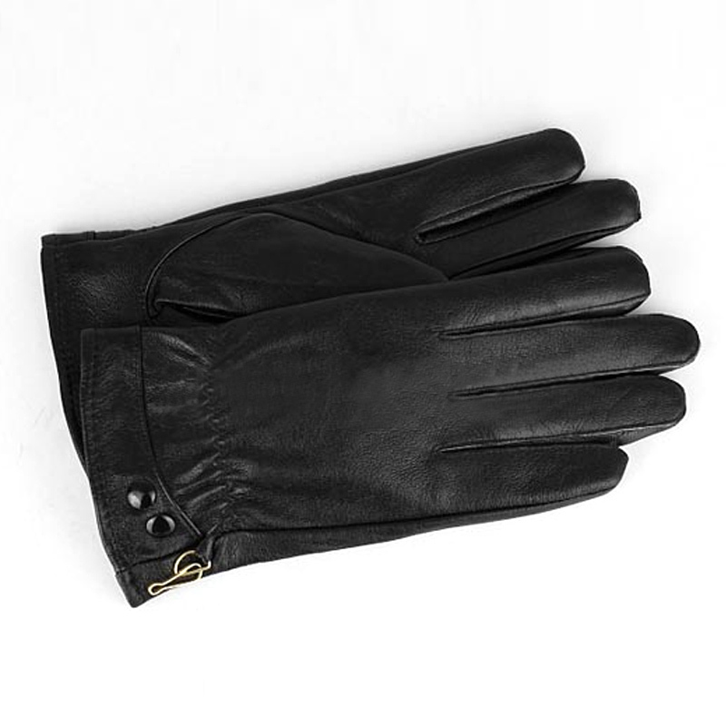 Genuine leather gloves women's single leather gloves winter women's sheepskin gloves genuine leather