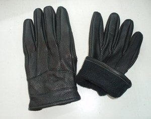 Genuine leather sheepskin gloves