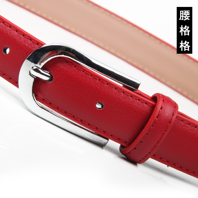Genuine leather strap female fashion women's belt decoration all-match genuine leather strap Women