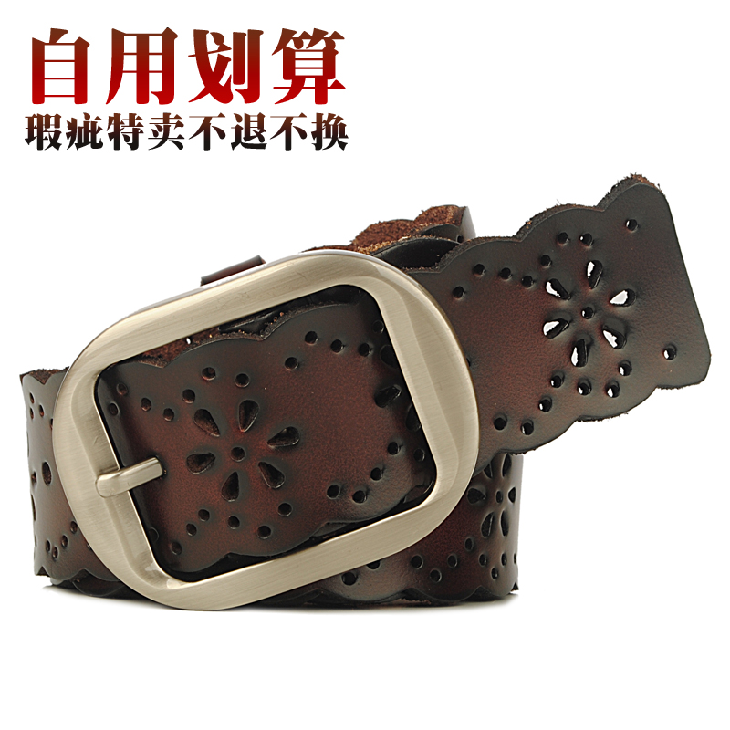 Genuine leather women's belt female fashion women's genuine leather strap female