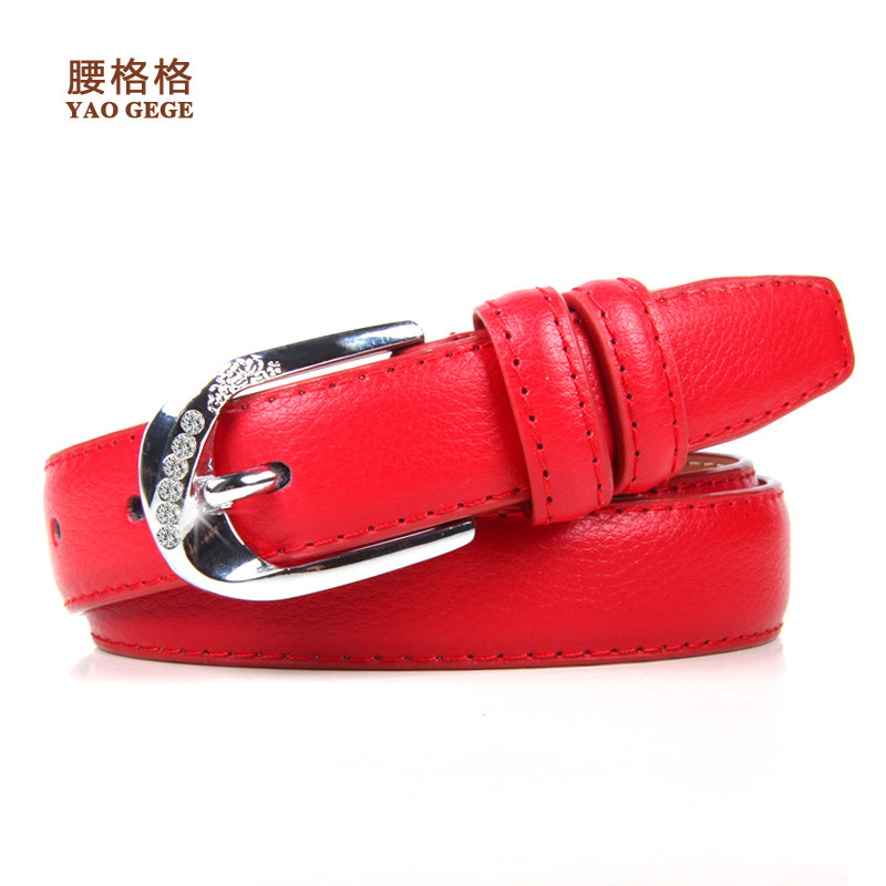 Genuine leather women's strap female fashion belt female all-match
