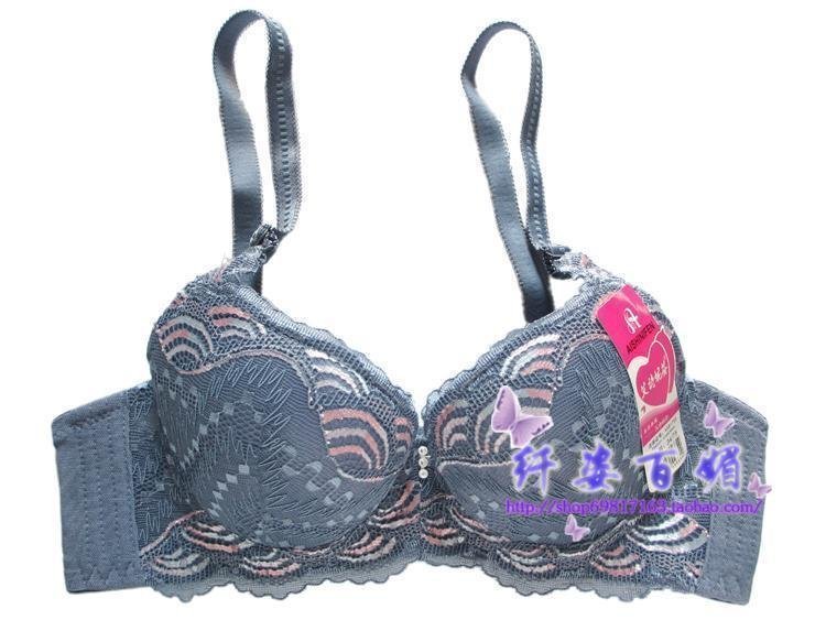 Genuine wholesale the special spike million breast underwear U-thin models gather adjustable bra