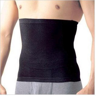 Germanium titanium silver male slimming abdomen drawing belt staylace