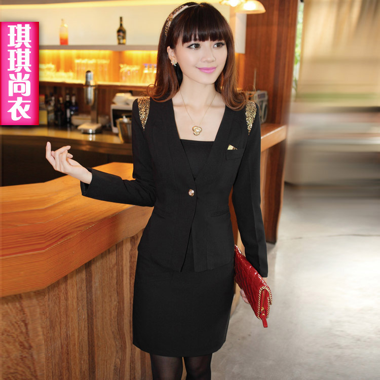 Gigi clothing 2012 autumn new arrival slim fashion elegant sexy career dress set ke