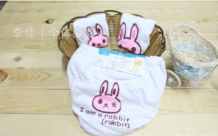 girls boys underwear briefs packaging fit 2-4yrs children cotton cartoon shorts panties clothing 12pieces/lot more color random