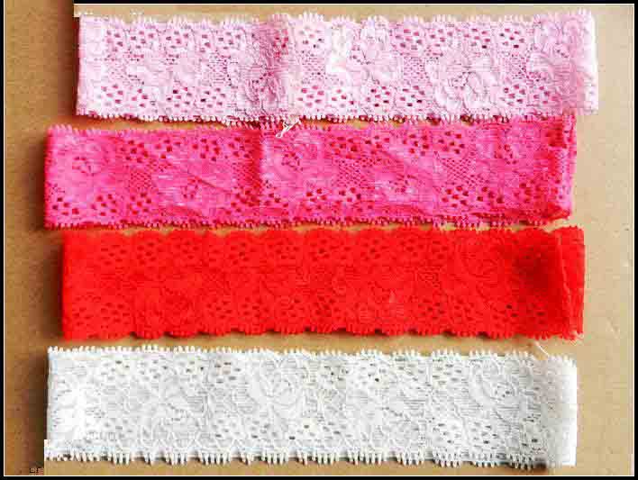 Girls lace headband headdress Children roses fine hair band flower with headband 200 pcs