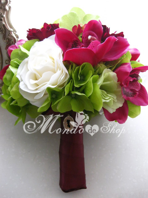 glamorous home decoration artificial flower, wedding bouquet  new style flower, Free shipping, Drop shipping