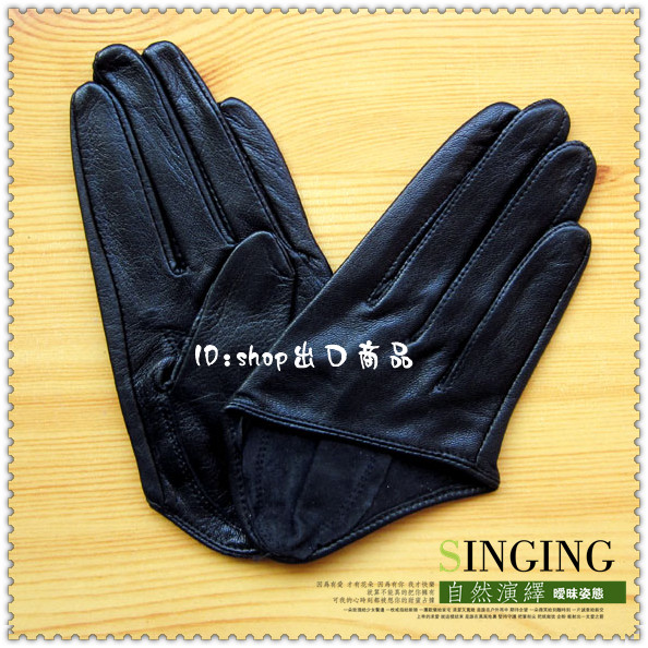 Gloves women genuine leather sheepskin gloves repair personality style
