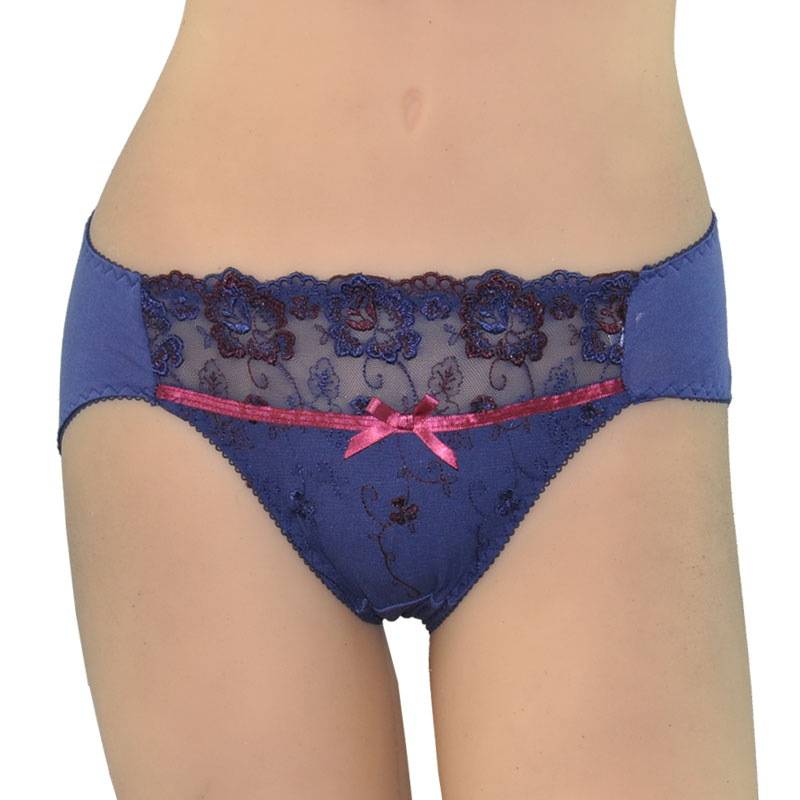 Goethe embroidery modal low-waist after high waist collcction panties
