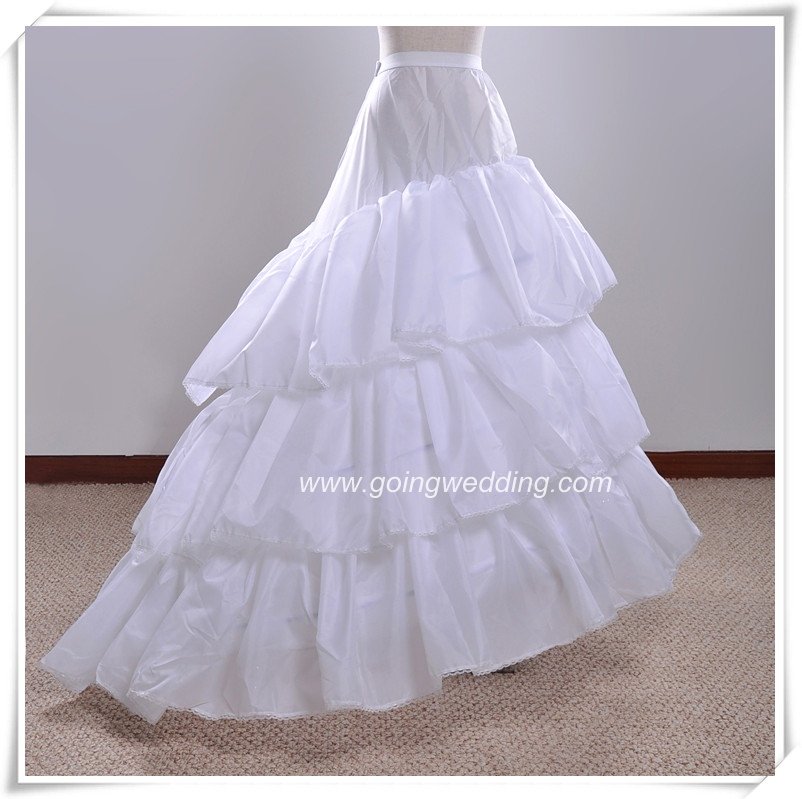 GoingWedding Brand New Wholesale Retail Wedding Bridal Crinoline Petticoat For Ball Gown and A-Line Dresses Real Samples #GP004