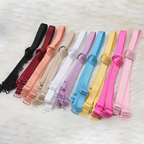 Good looking solid color candy color chromophous double-shoulder underwear belt shoulder strap pectoral girdle 10