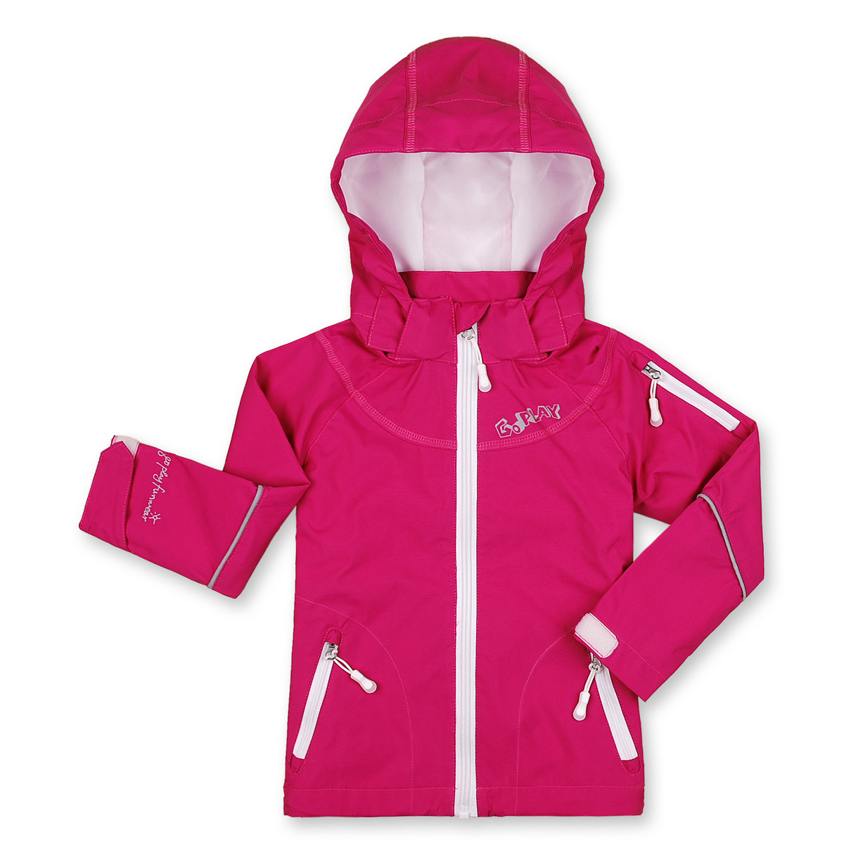 Goplay2013 children's spring and autumn clothing female child windproof waterproof outerwear hooded trench