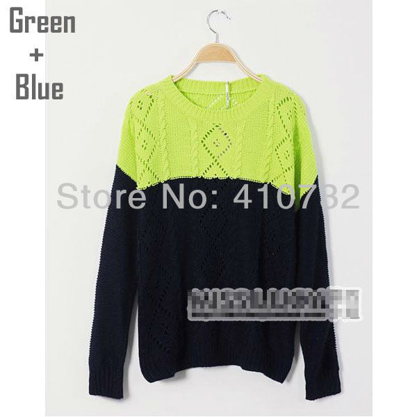 Gorgeous Soft Long Sleeve Knitwear Pullover Womens Teens, 3 Colors - Free Shipping